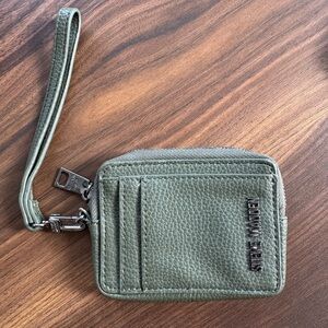 Steve Madden Olive Card holder with wrist strap